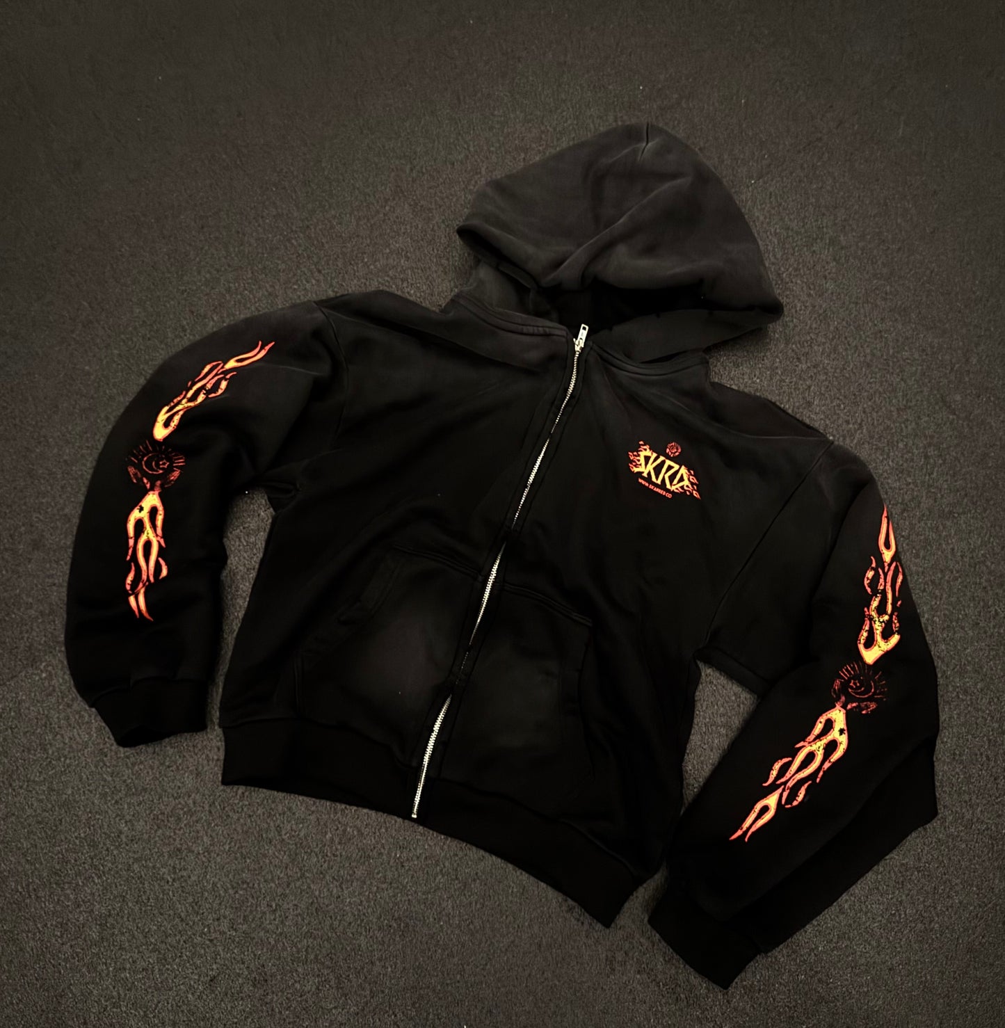 BURNING SKARRS HOODIE