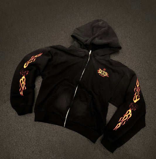 BURNING SKARRS HOODIE